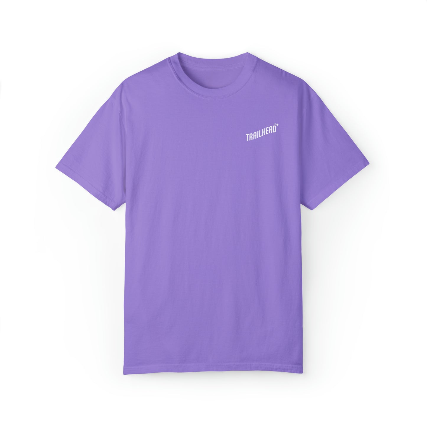Purple Womens T Shirt, Front Design of shirt