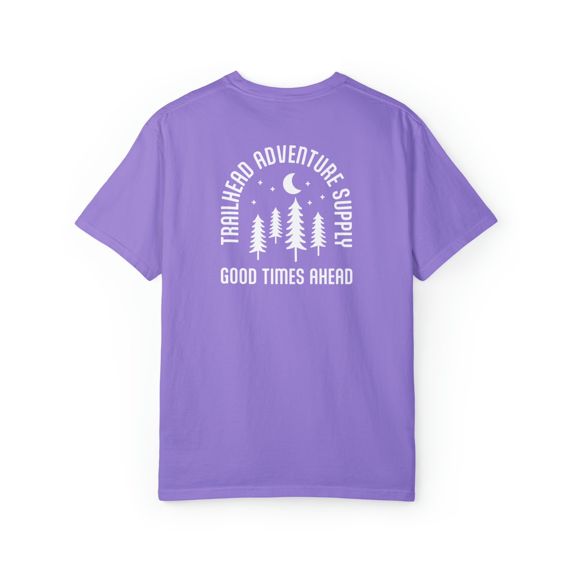 Purple Womens T Shirt, Back Design of shirt