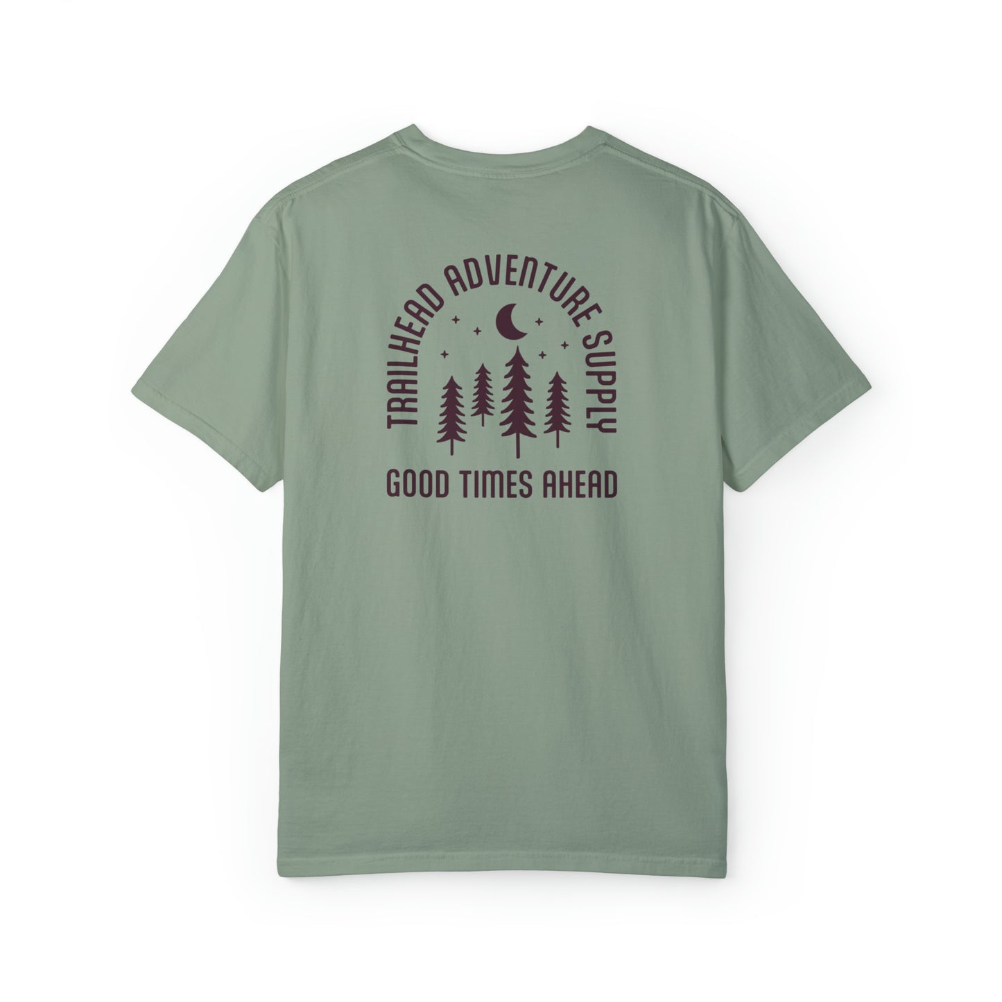 Green Womens T Shirt, Back Design of shirt