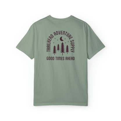Green Womens T Shirt, Back Design of shirt