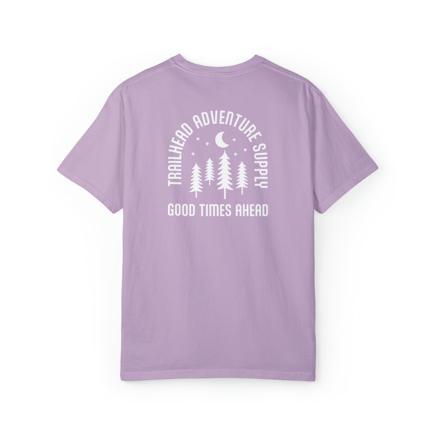 Light Purple Womens T Shirt, Back Design of shirt