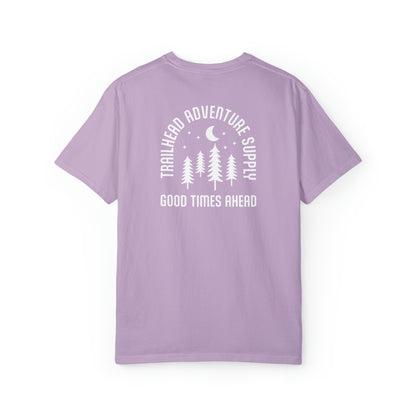 Light Purple Womens T Shirt, Back Design of shirt